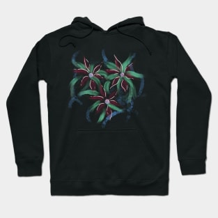 Old lady flowers Hoodie